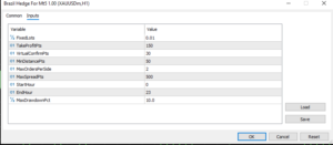 Brazil Hedge EA MT4 & MT5